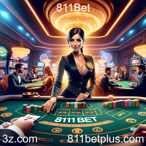 Experiência Imersiva em Jogos Ao Vivo na 811Bet